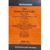 Professional's Indian Penal Code, 1860 (IPC) with Classification of Offences & State Amendments Bare Act 2023
